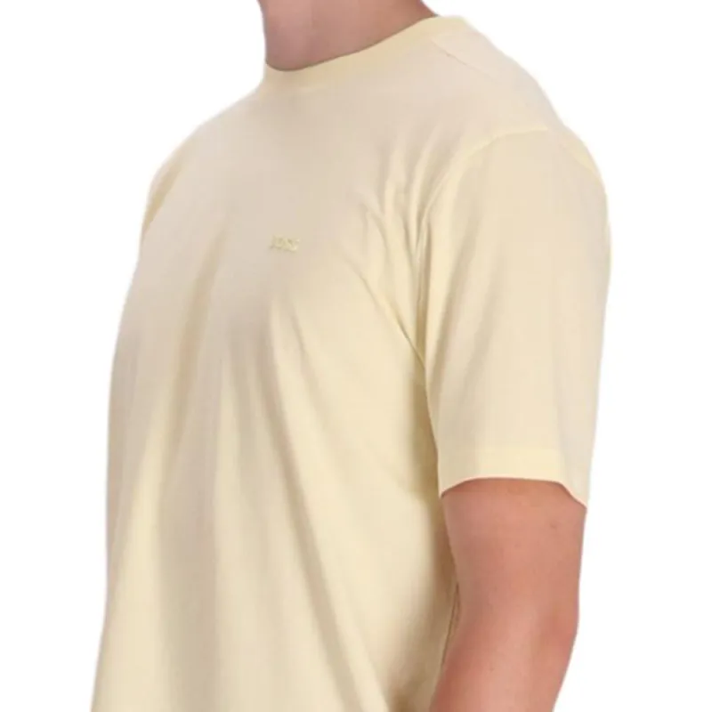 HUGO BOSS Logo embroidered T shirt-4