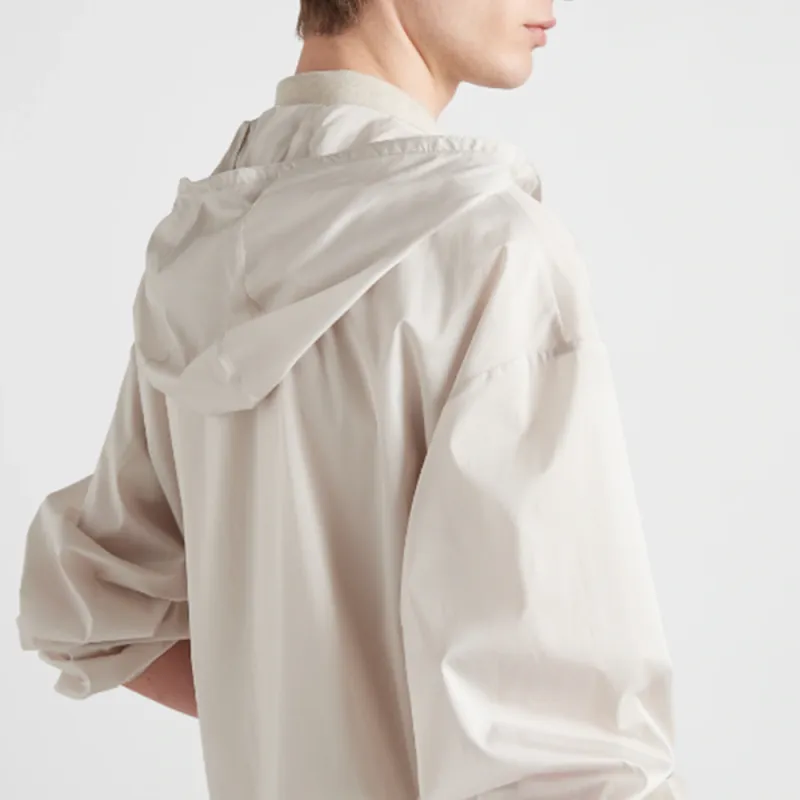PRADA Jackets Men Pink Chalk White-4