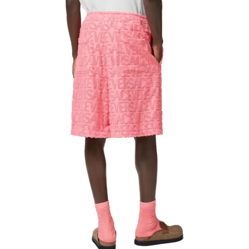 FANSIZHE SS23 Casual Shorts Men's Pink-2