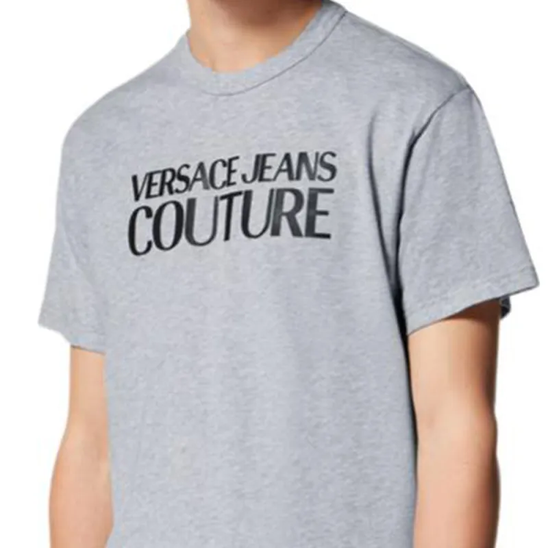 VERSACE JEANS COUTURE T Shirts Men Gray-4
