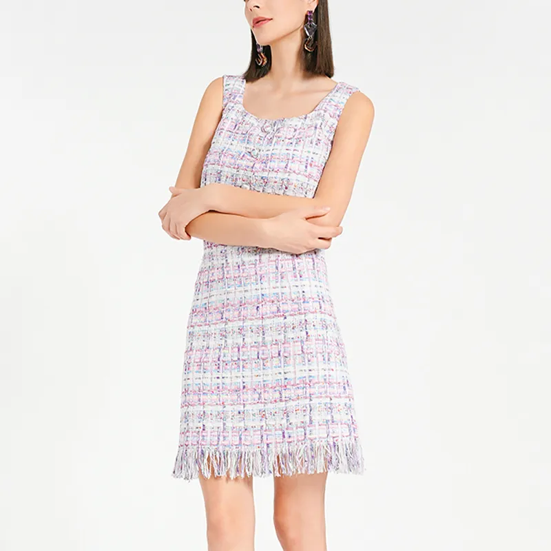 BESIONIA SS24 Casual Long Skirts Women's Light Purple-4