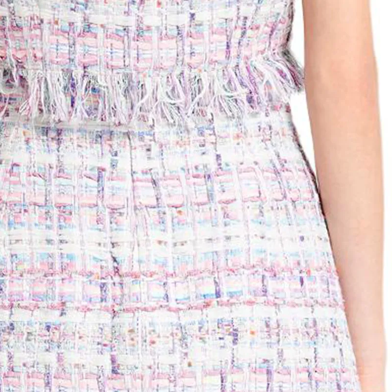BESIONIA SS24 Casual Long Skirts Women's Light Purple-6