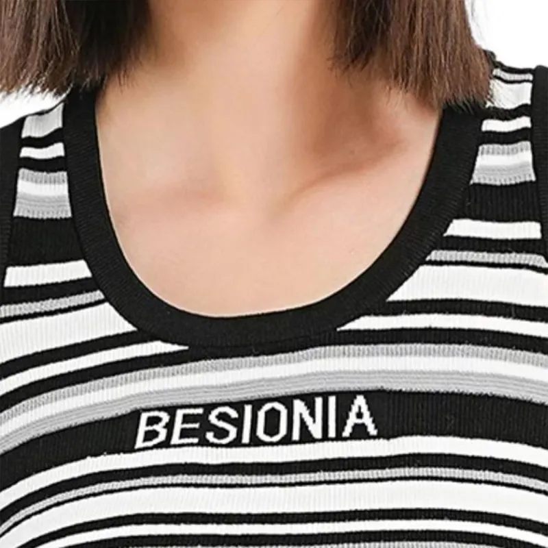 BESIONIA SS24 Tank Tops Women's Black-5