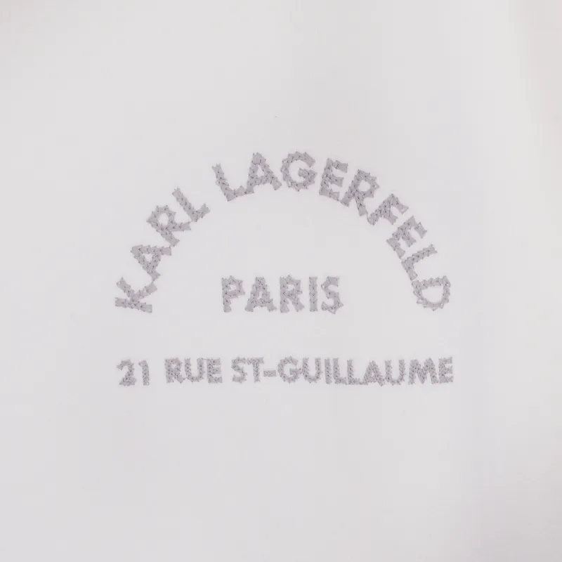 KARL LAGERFELD Sweatshirt Men's White-4