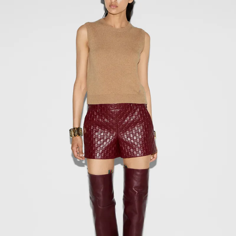 GUCCI Knitted Tank Top-3