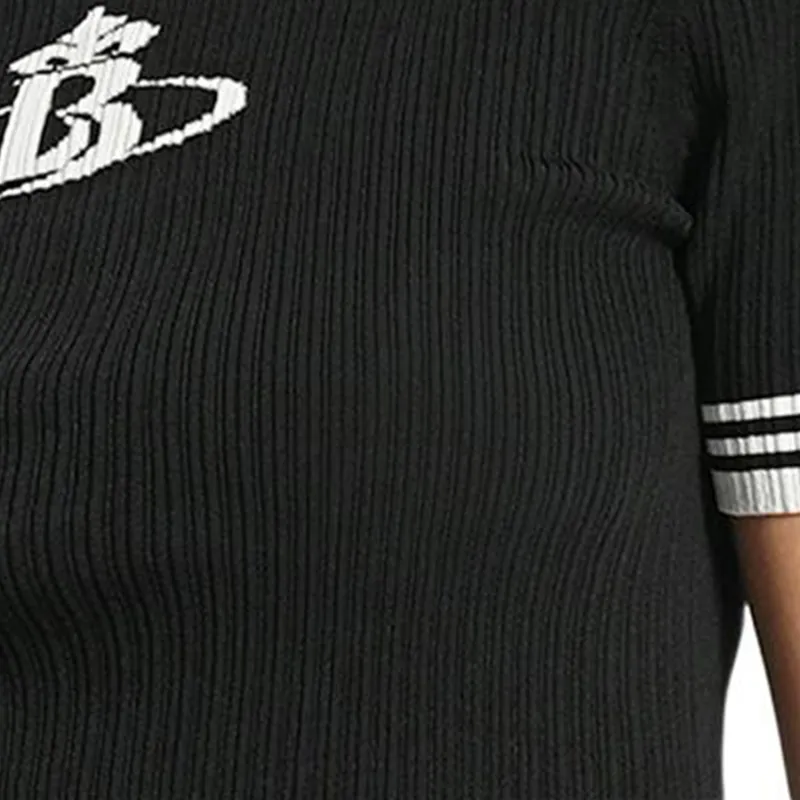BESIONIA T Shirts Women's Black-5