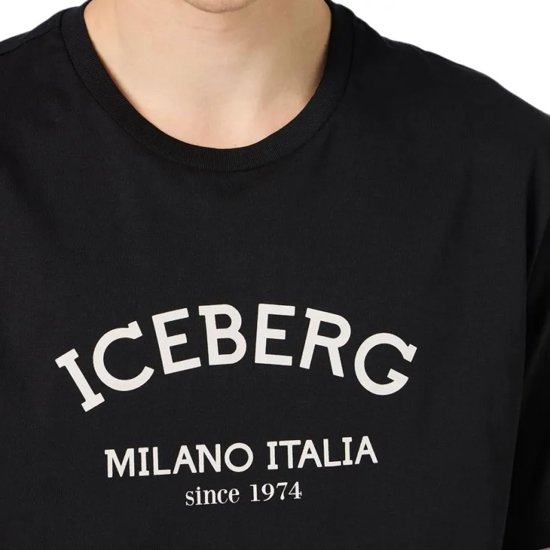 Iceberg Logo T-Shirt-5