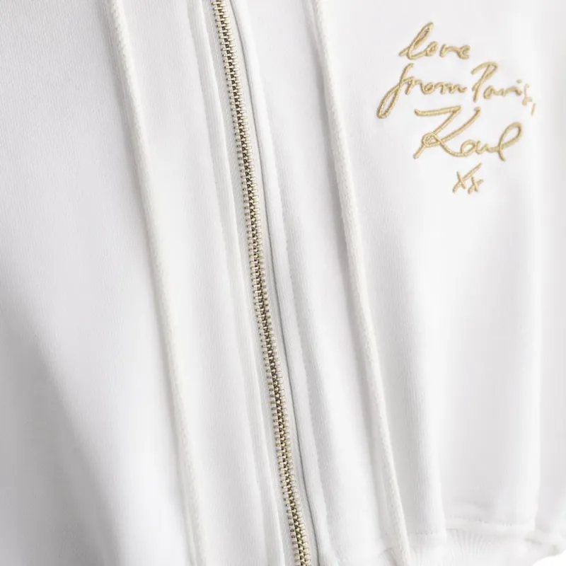 KARL LAGERFELD SS23 Sweatshirt Women's White-3