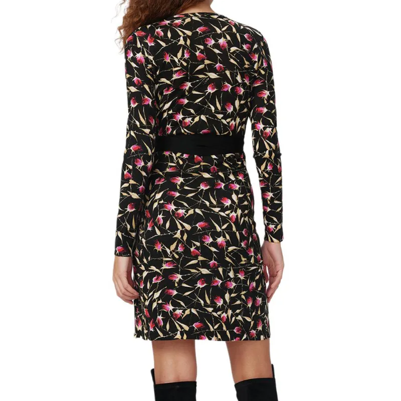 DVF Diane Von Furstenberg FW24 Long-Sleeved Dresses Women's Black-2