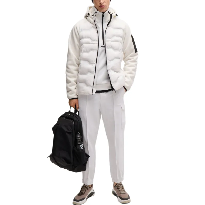HUGO BOSS Puffer Jacket Men's White-1