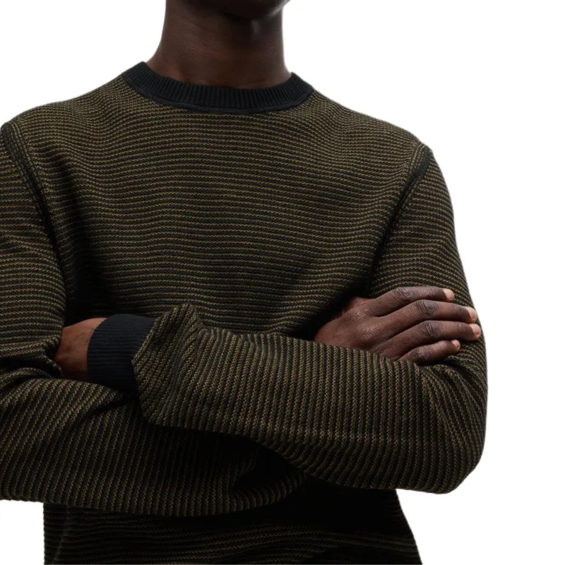 HUGO BOSS Two Tone Knitted Jumper-4