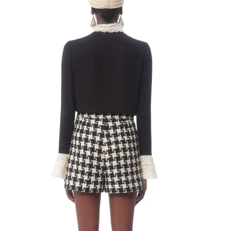 Valentino Georgette Blouse-3