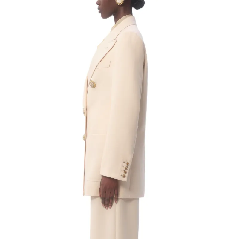 Valentino Double Breasted Tailored Blazer-6