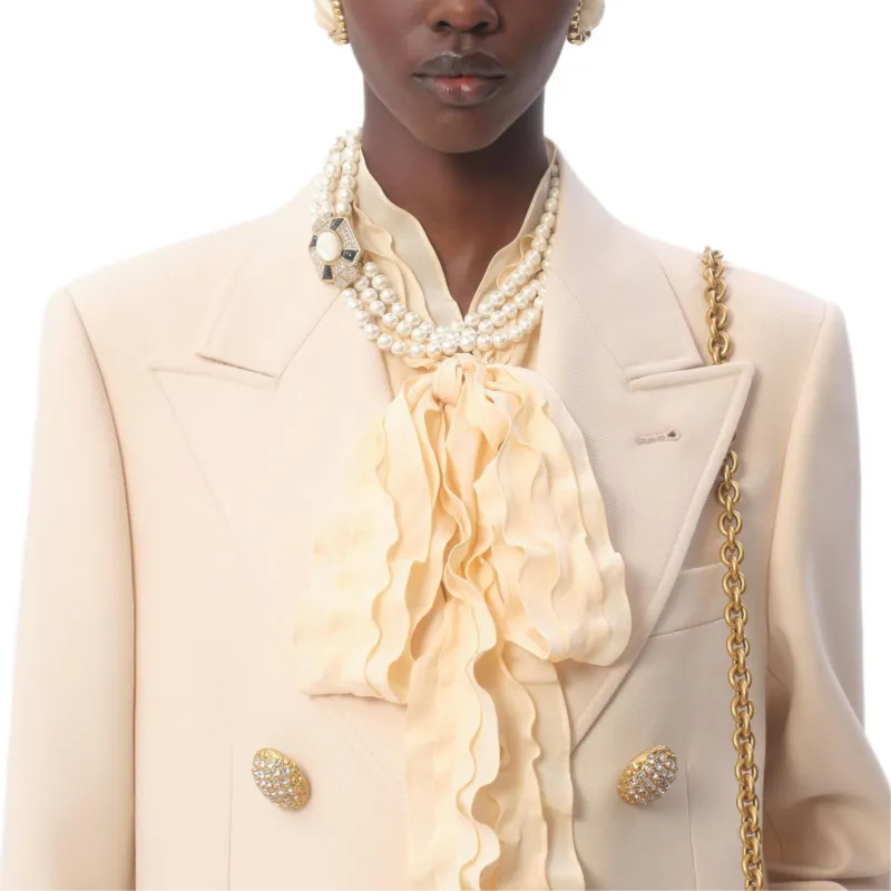 Valentino Double Breasted Tailored Blazer-7