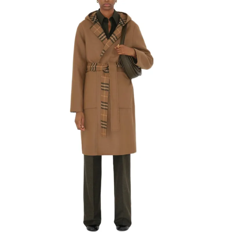 Burberry FW24 Coats Women's Umber-2