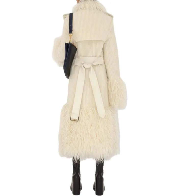 Burberry FW24 Trench Coat Women's Beige-3