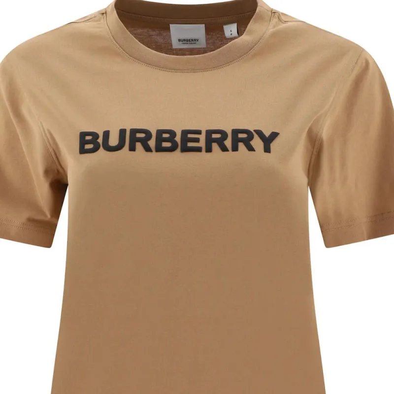 Burberry Logo Printed Crewneck T-Shirt-10