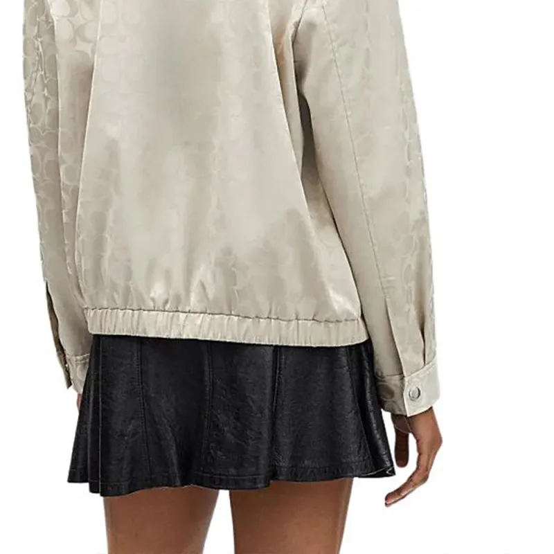 COACH SS24 Jackets Coats Women's Beige-5