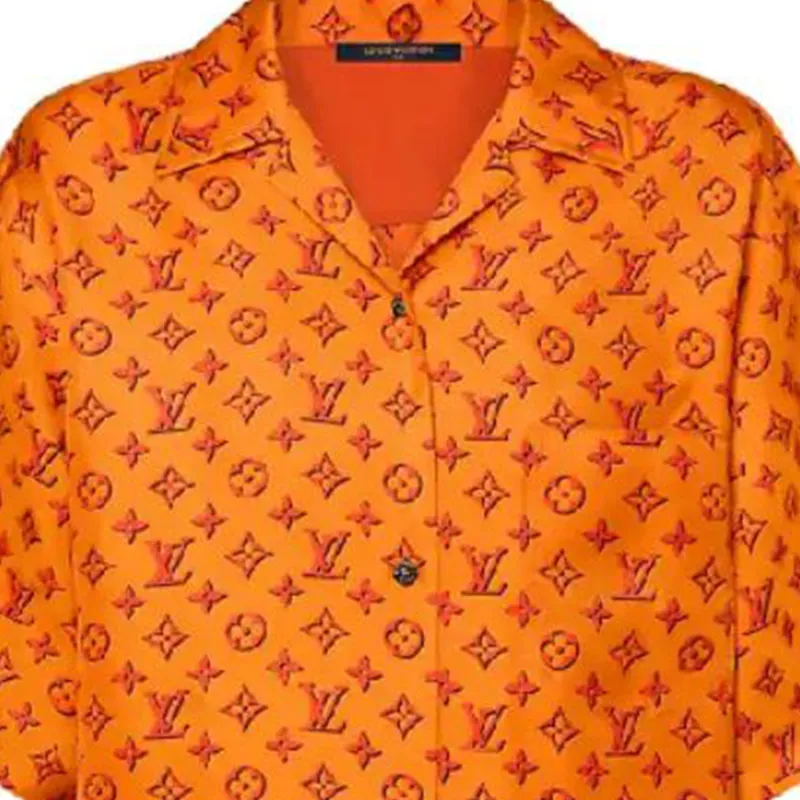 LOUIS VUITTON FW24 Shirt Women's Orange-3