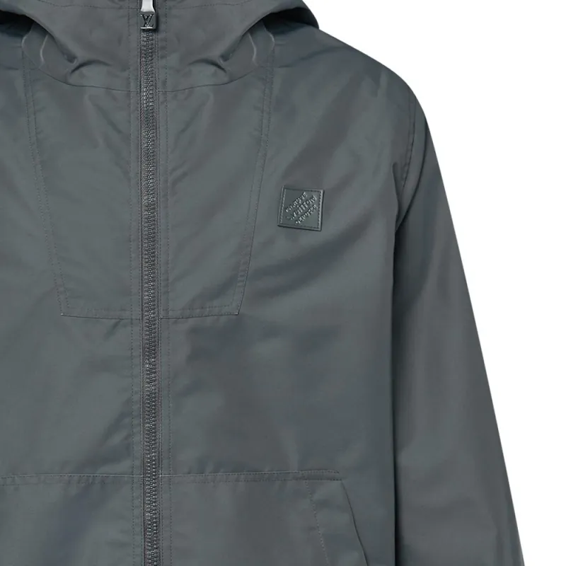 LOUIS VUITTON Damier Jacquard Reversible Nylon Windbreaker-3