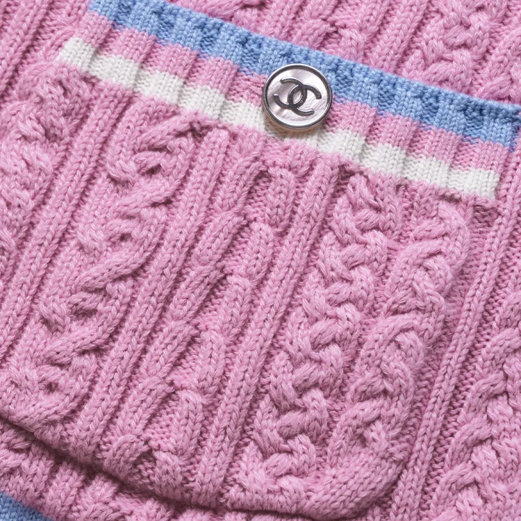 CHANEL Knitwear Women's Pink-7