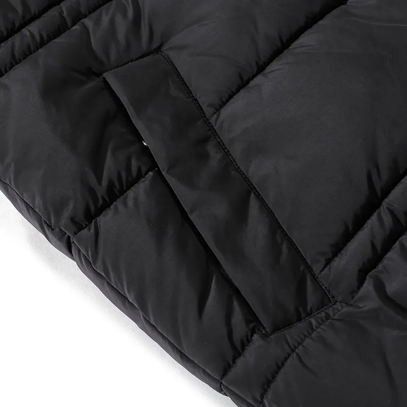 EMPORIO ARMANI EA7 SS24 Puffer Jacket Women's Black-2