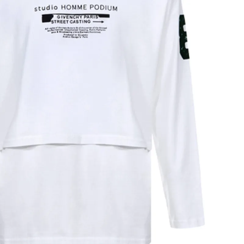 Givenchy T Shirts Men White-4
