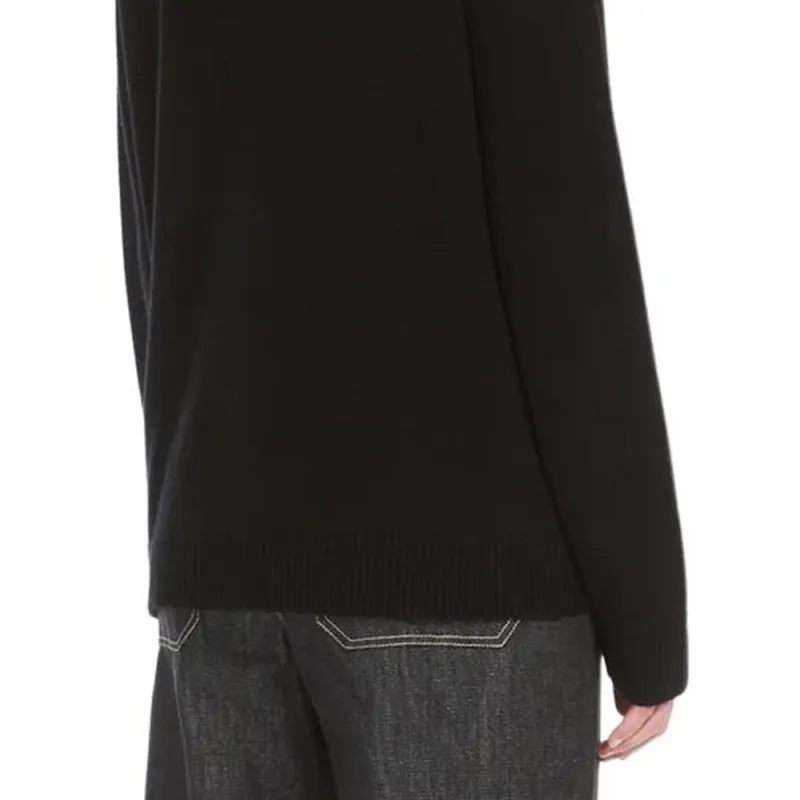 'S MAX MARA Logo Embellished Crewneck Jumper-4