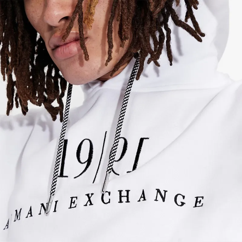 ARMANI EXCHANGE Sweatshirts Men White-4