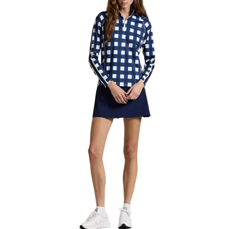 Ralph Lauren Polo Shirt Women's Blue White Multicolor-2