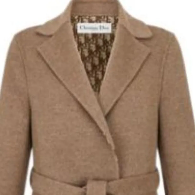 DIOR Coats Women's Brown-4