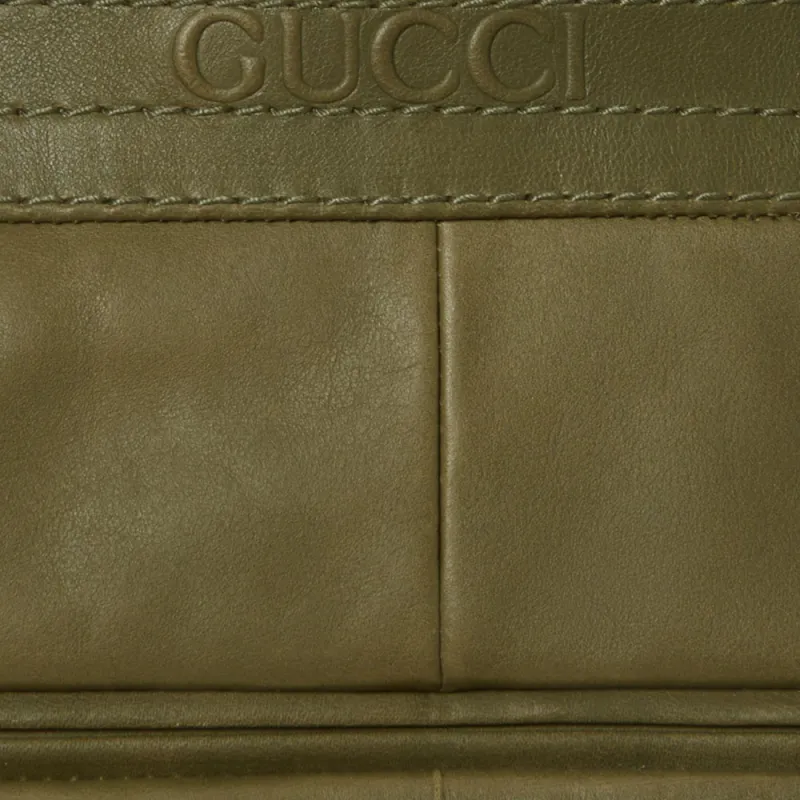 GUCCI Casual Shorts Women's Dark Green-4