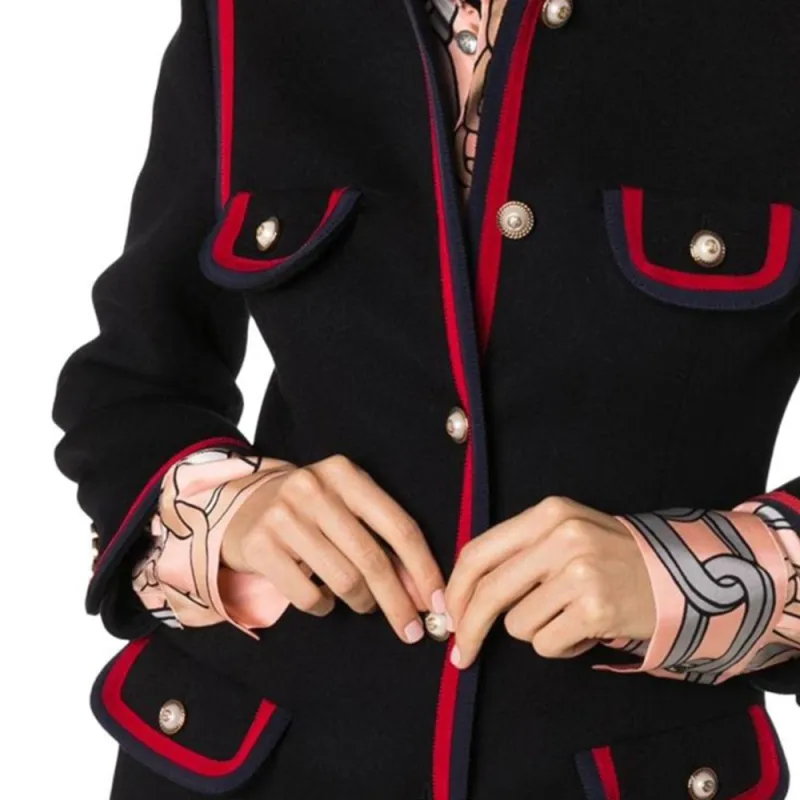 GUCCI 2000s Wool Coat-1