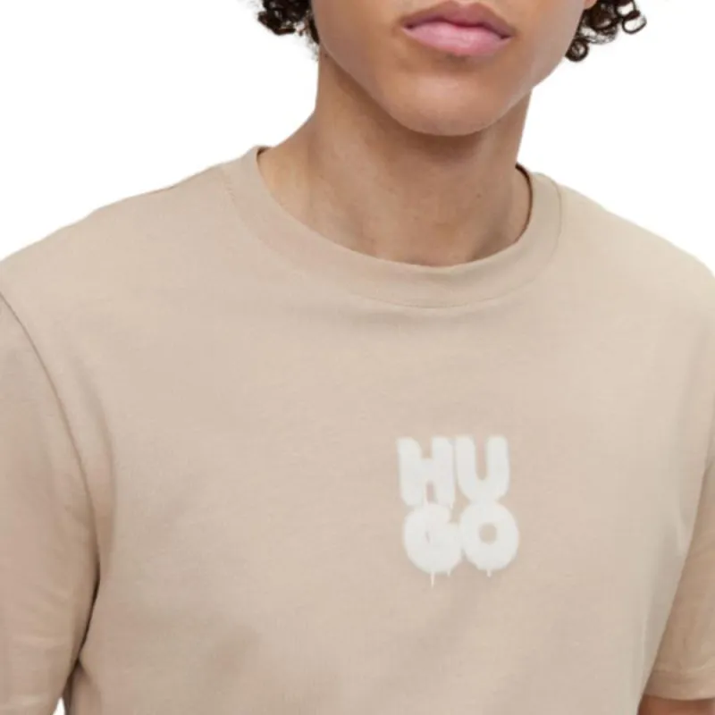 HUGO BOSS T Shirts Men Khaki-4