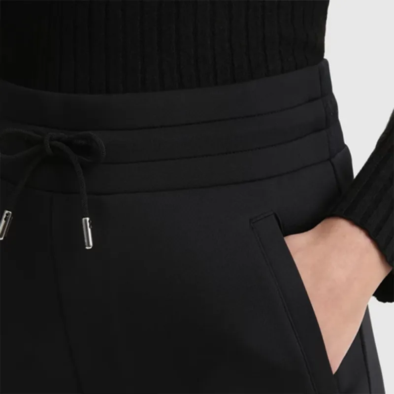 WOOLRICH Knitted Sweatpants Women's Black-1