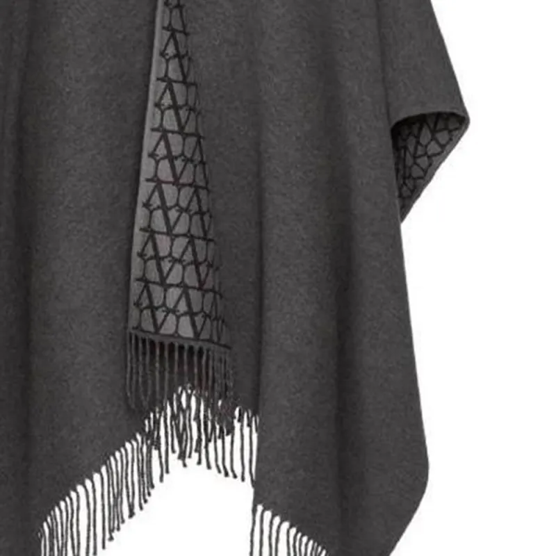 Valentino Signature VLogo lining Cape-4