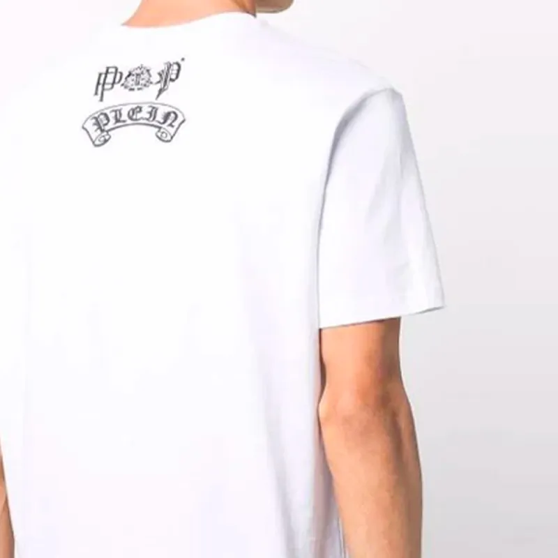 PHILIPP PLEIN T Shirts Unisex White-6
