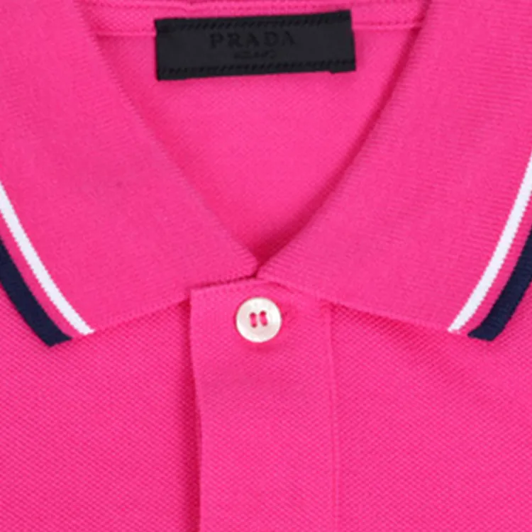 PRADA Polo Shirt Men's Rose Red-3
