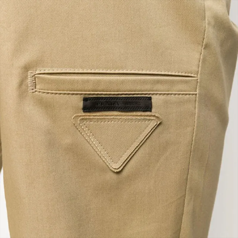 PRADA Casual Pants Men Khaki-4