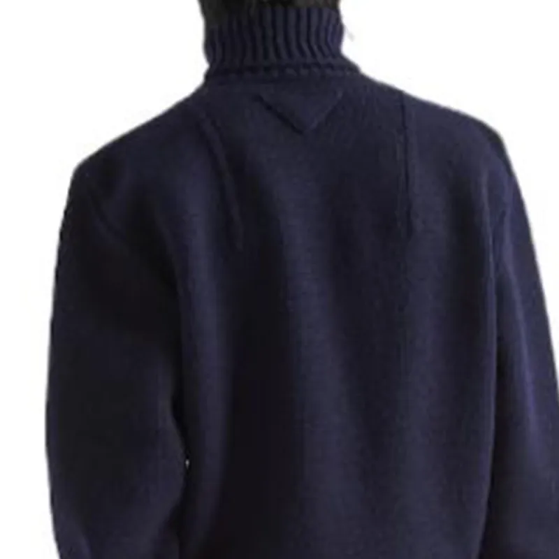 Lardini Fine knit Roll neck Jumper-4