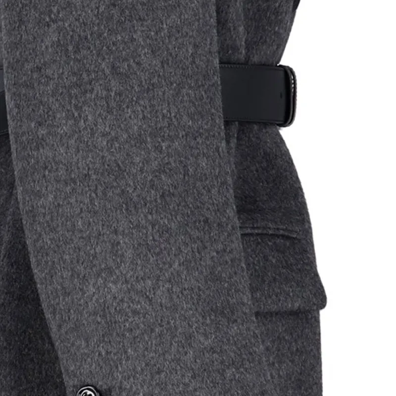 PRADA Coats Women's Dark Gray-4