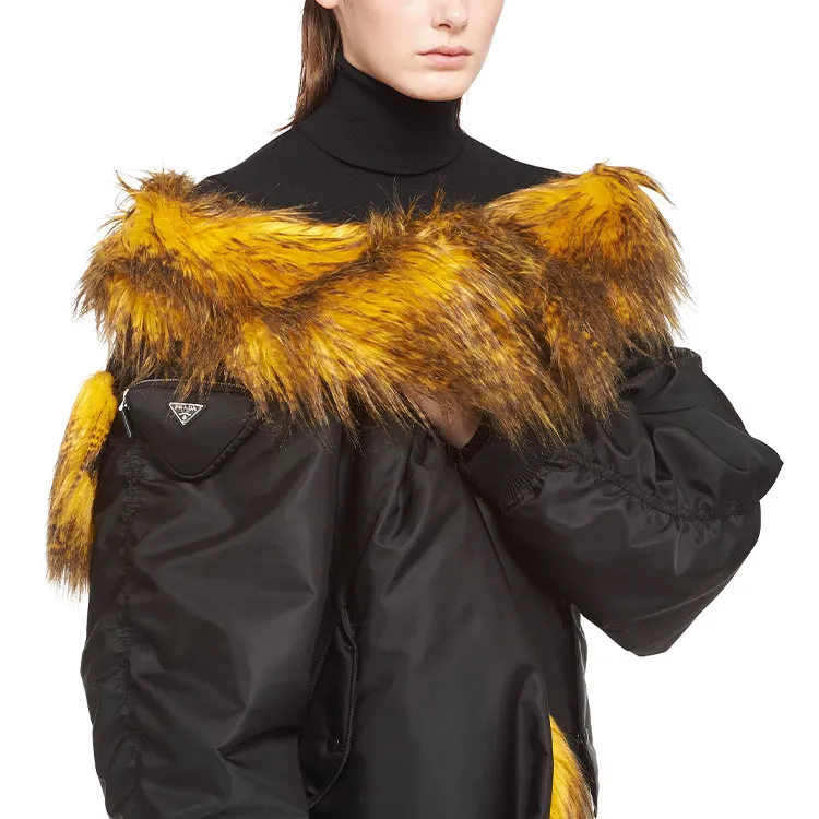 PRADA Coats Women's Black-3