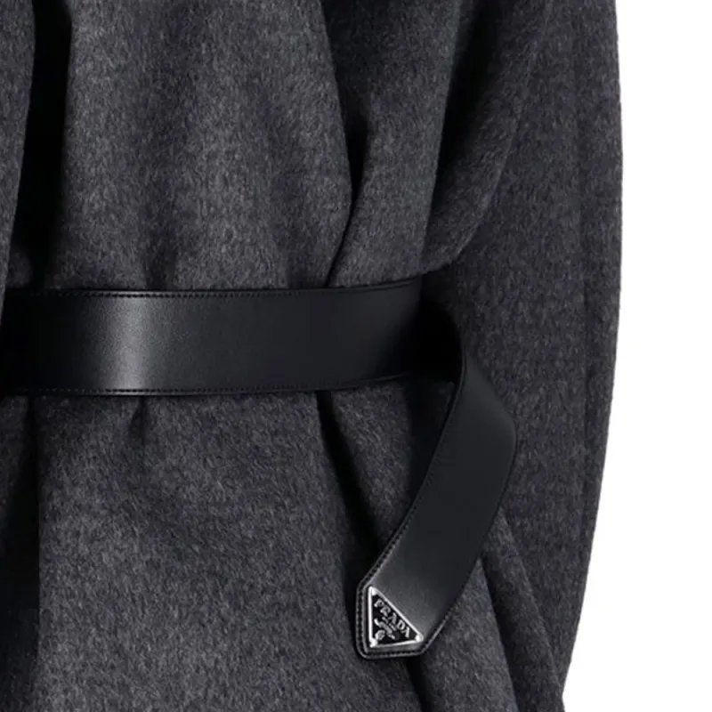 PRADA Coats Women's Dark Gray-3