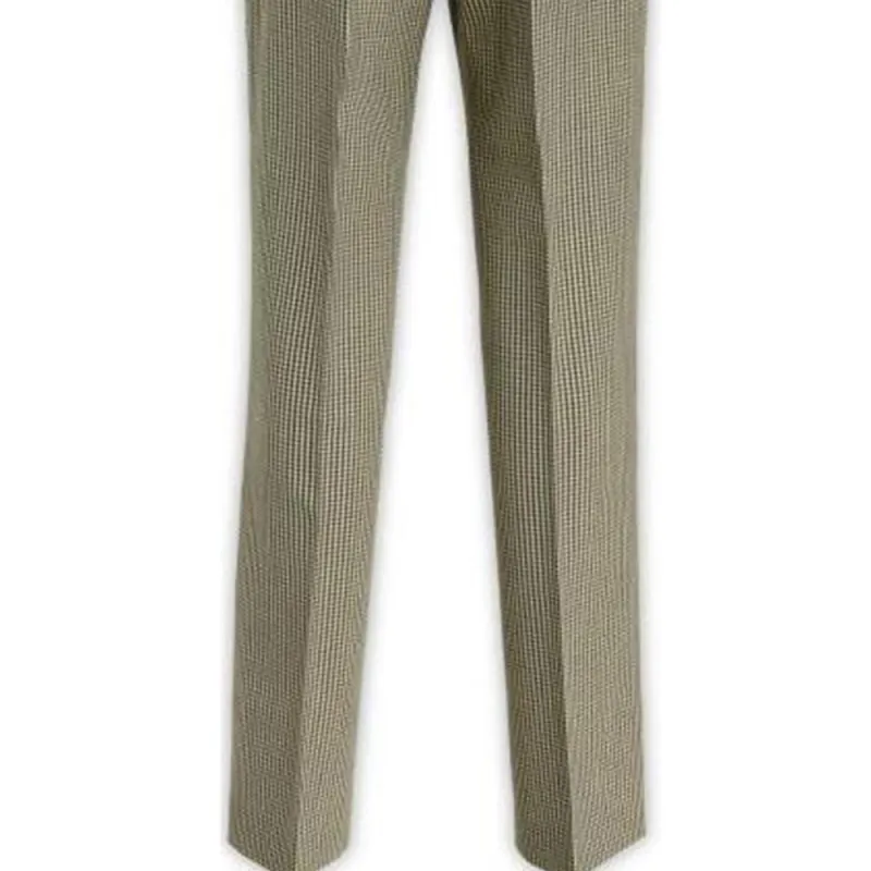 FENDI FW22 Casual Pants Women's Beige Yellow-3