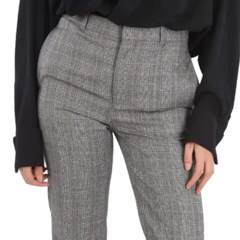 Balenciaga Casual Pants Women's Gray-4