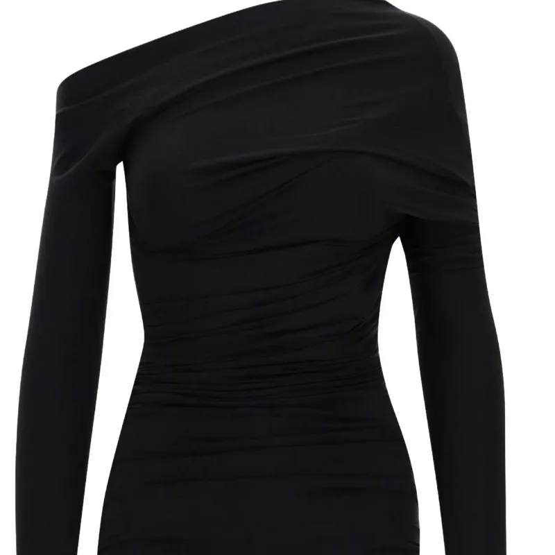 Balenciaga Twisted Midi Dress-5