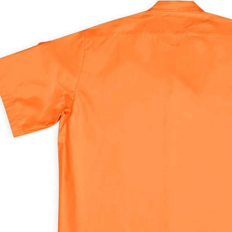Balenciaga Shirts Men Orange-4