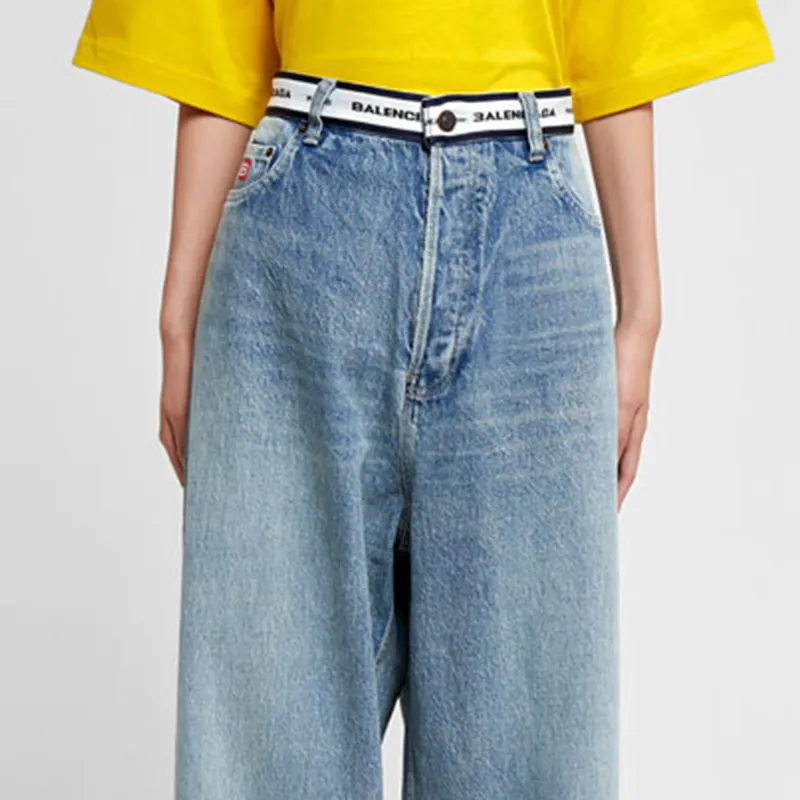 Balenciaga Jeans Women's Blue-4