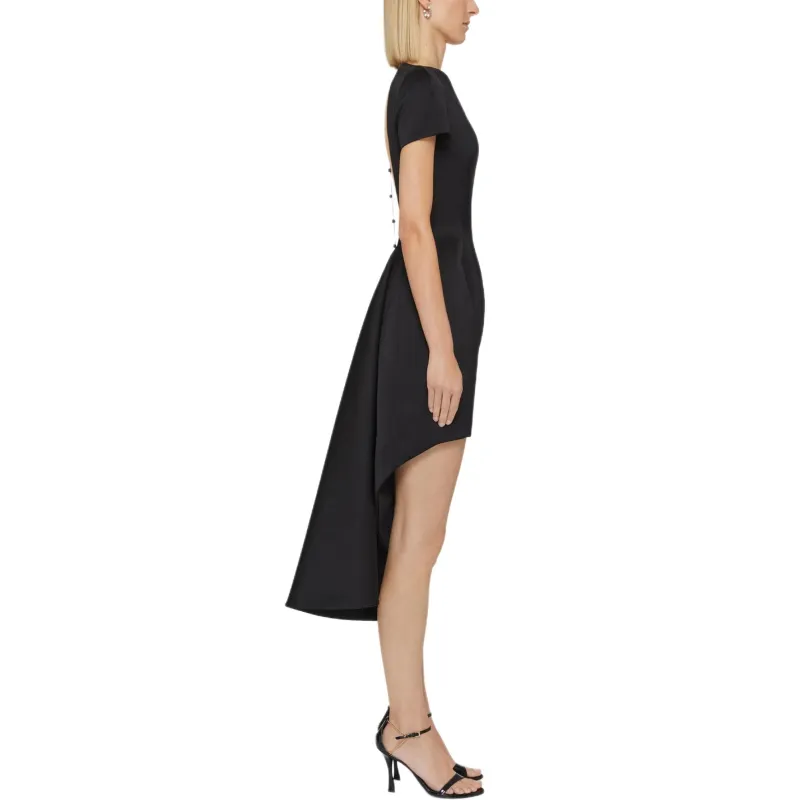 GIVENCHY FW24 Short Sleeved Dress Women's Black-3
