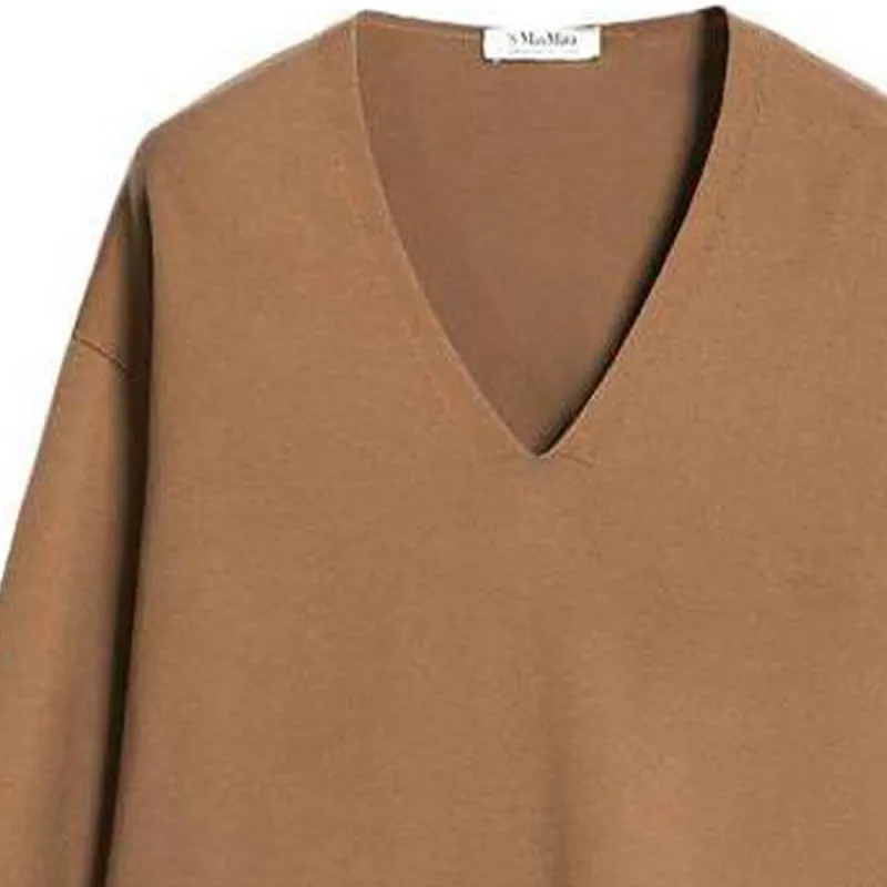 'S MAX MARA V neck Knit Jumper-5